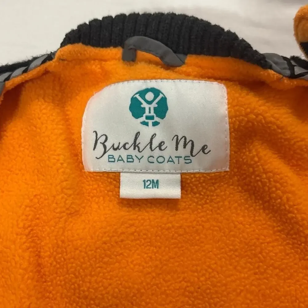Buckle Me Baby 12M Coat Car Seat Coat Unisex Warm Winter Jacket Outdoors Safe